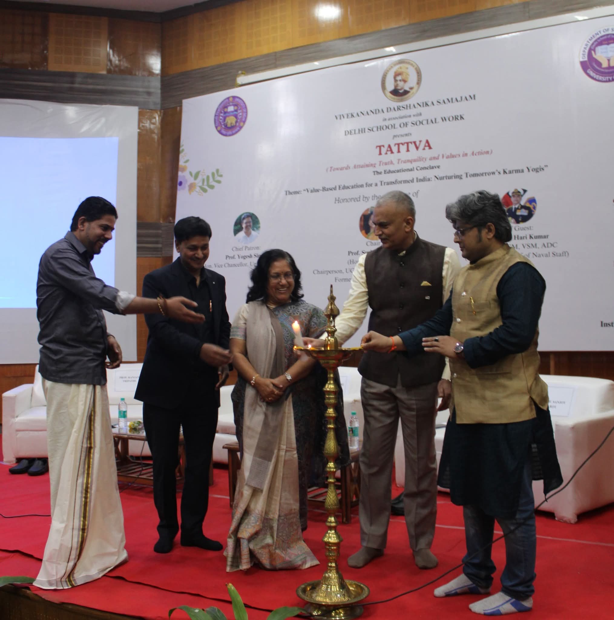 Tattva – Program at the University of Delhi